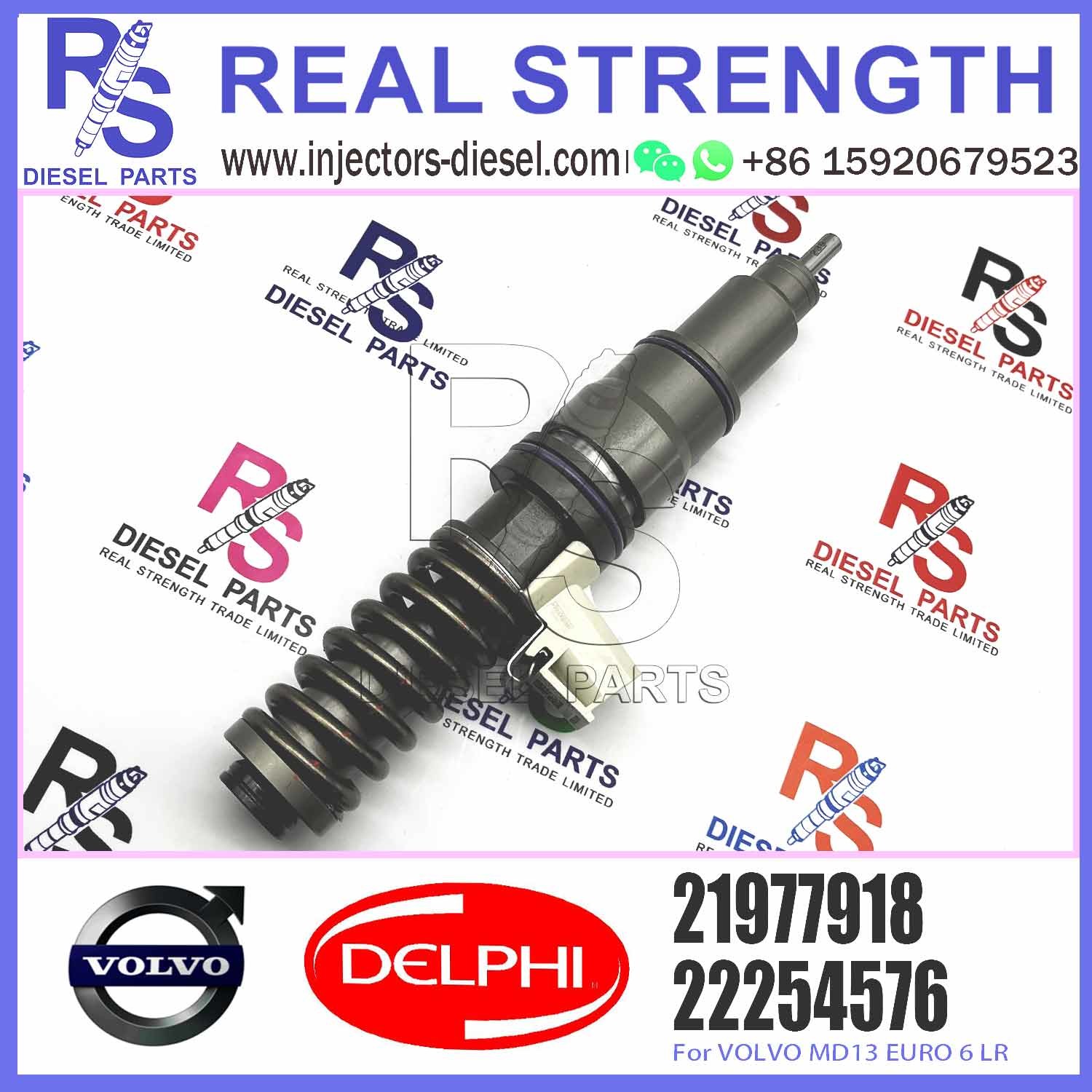 BEBE4P02001 21977918 Diesel Engine Parts Fuel Injector BEBE4P02001 21977918