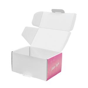 Quality Custom Printed Paper Packaging Corrugated Shipping Boxes for Clothing and Candles wholesale