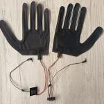 Custom 7.4V Heating Pad for gloves with DC 3.5x1.35mm plug