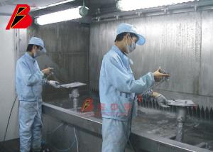 Quality 12000mm Small Workpiece Spray Paint Booth For Furniture Making wholesale