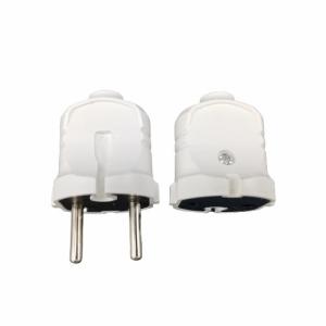 Quality 6A 250V White European Plug socket 2S Electric Plug Socket wholesale