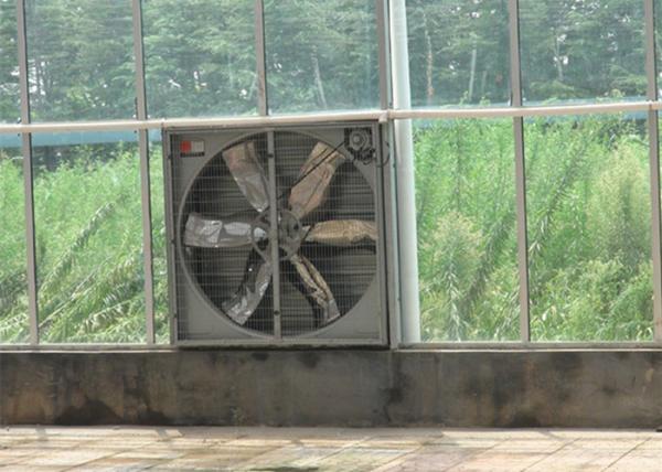 Highly Durable Greenhouse Cooling System Stainless Steel Blade Material Exhaust