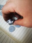 304 Stainless Steel Flat Gasket Round Thickening Screw Meson Metal Washer