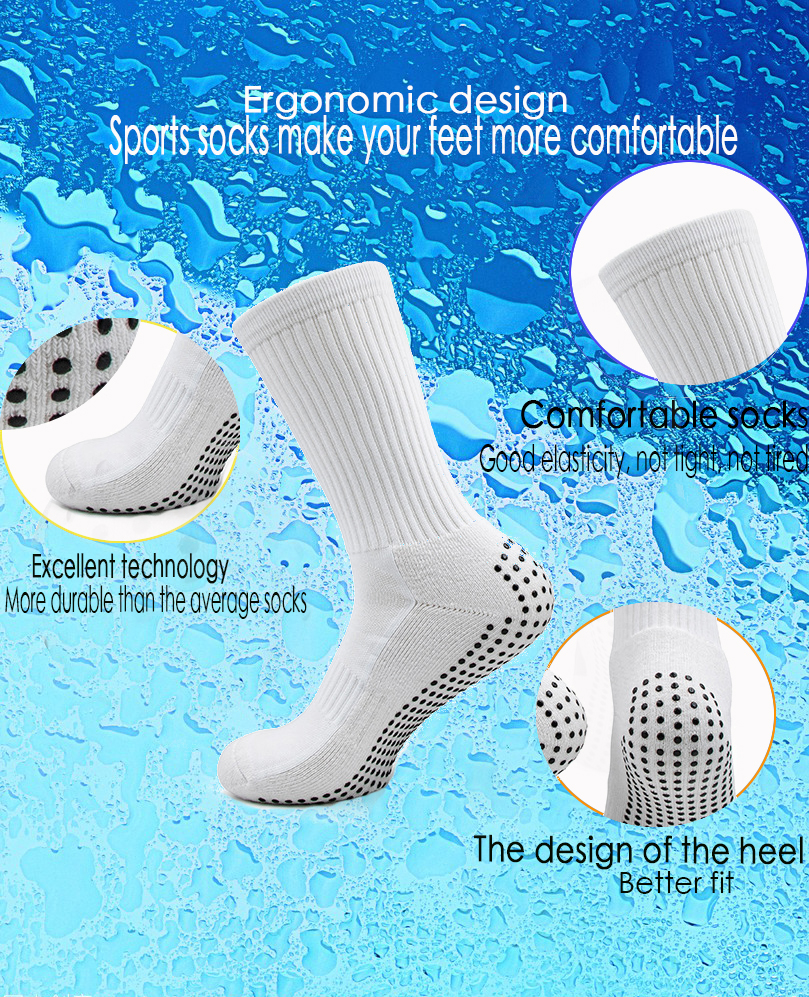 Men's Spandex Polyester Cotton Basketball Socks for Elite Training Sports Running Crew