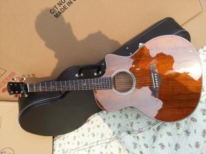 Quality Custom KOA body acoustic guitar KOA electric acoustic guitar Free Shipping Sunset finish KOA acoustic wholesale