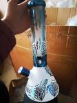 12.5 Inch Glass Water Bottle Bong Custom Daily Use