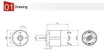 Vacuum Cleaner Robot DC Motor