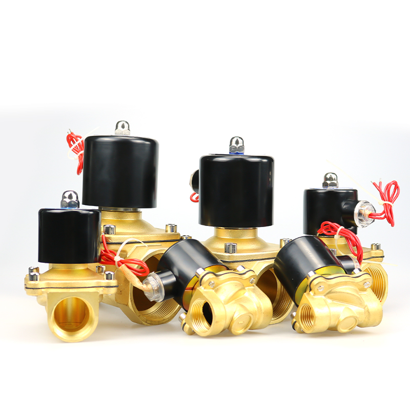 OEM Electric Brass Solenoid Valve , 2 Way Normally Closed Solenoid Valve For Water Control