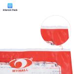 BOPA PE Heat Sealed Plastic Bags Gravnre Printing Food Packaging