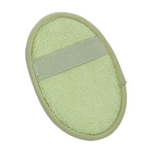Quality Green Bath Scrubber Loofah Remove Dead Skin Scrubbing Pad 16x11 cm wholesale