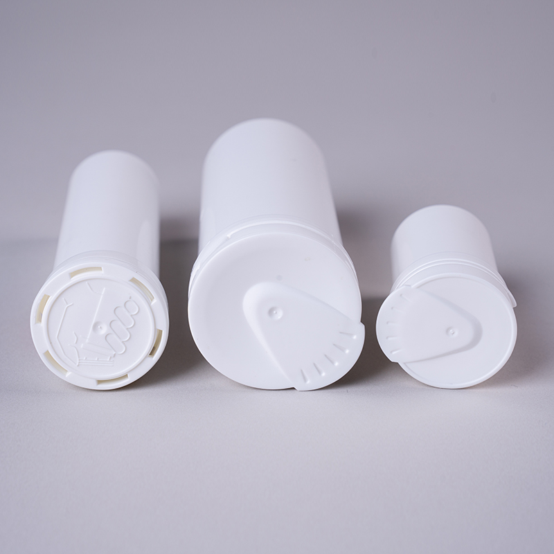 2024 PP Material Offset Printing Effervescent Tablets Bottle with Desiccant Flip Cover