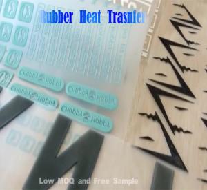 Quality Sustainable 3D Silicone Heat Transfer Label For Clothing wholesale