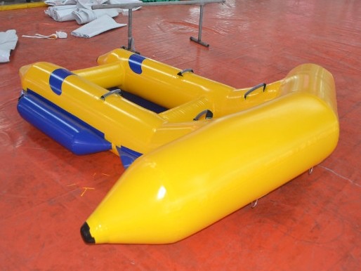 Factory Inflatable Flying Fish Water Games Boat Inflatable Banana Water Double Sled