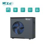 Wotech 8kw DC Inverter Heat Pump Housing Material Galvanized Steel With Powder