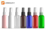 Durable 50ml Plastic PET Spray Bottle / Beauty Product Bottles Logo Printed