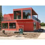 Prefabricated Steel Structure Container Restaurant Kitchen Bedroom with Aluminum