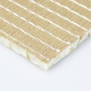 Quality Crepe Paper Carpet Underlay PU Foam Stitching Brown Fibre wholesale