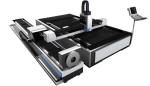 Sheet And Tube Metal Fiber Laser Cutting Machine with 3000x1500mm for 1500W