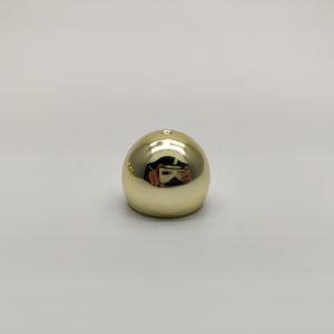 Quality Golden 20mm Height Screw On Bottle Caps For Nail Polish Bottle wholesale