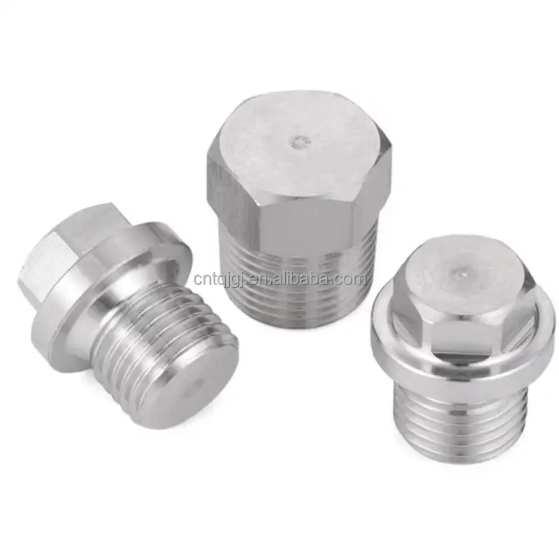 ALLOY Iron Carbon Steel Gr4.8 Gr8.8 Gr10.9 Gr12.9 ASTM A325 GR A B C Black Oxide Hexagon-duty Hexagon Head Pipe Plug DIN910