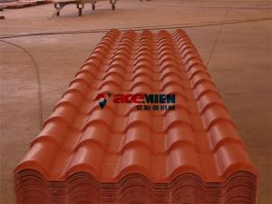 Quality pvc asa roof glazed tile extrusion machinery wholesale