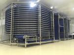 Food Industry Steam Cleaning Slag Removal Spiral Cooling Conveyor