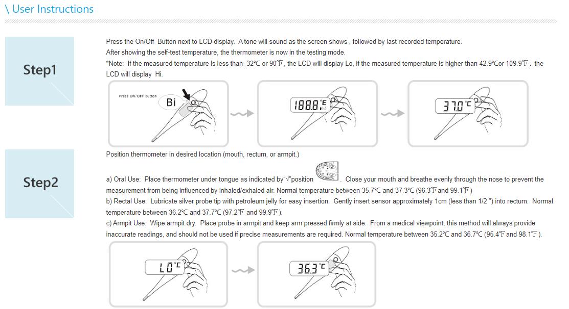 Flexible Digital Thermometer Body Thermometer Digital Thermometer Prices