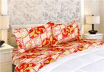 Bamboo 4pcs Sheet Set Printed Bedsheet set