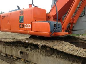 Quality Japanese Used Hitachi Excavators EX200 - 5 No Oil Leak With Original Turbo wholesale