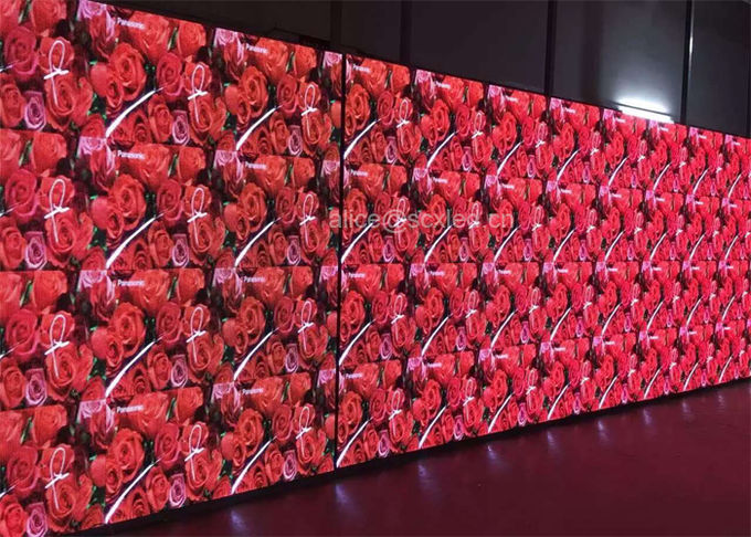 P3.91 RGB video full color SMD LED Display Module , Epistar LED Chip