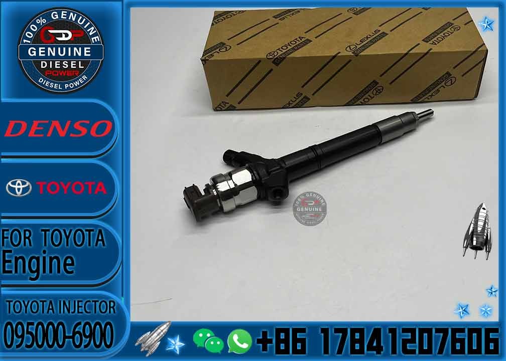 Nozzle Injector 095000-6900 23670-09200 095000-7600 23670-0R160 Diesel Fuel Engine Injector for Toyota Avensis 2.2 D 2AD