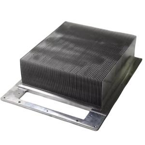Quality OEM Skived Fin Heat Sink Aluminum Material CNC Processing Service wholesale