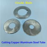 High Accuracy Copper Aluminum HSS Slitting Blade For Heat Exchanger Tube