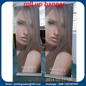 Quality Wide Roller Base Retractable Banner Full Color Printing wholesale