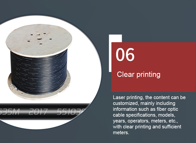 100M Span Optical Fiber Cable 48 Cores All Dielectric Self Supporting Power ADSS