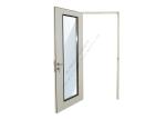 Soundproof Stainless Steel 30min Fire Rated Glass Doors