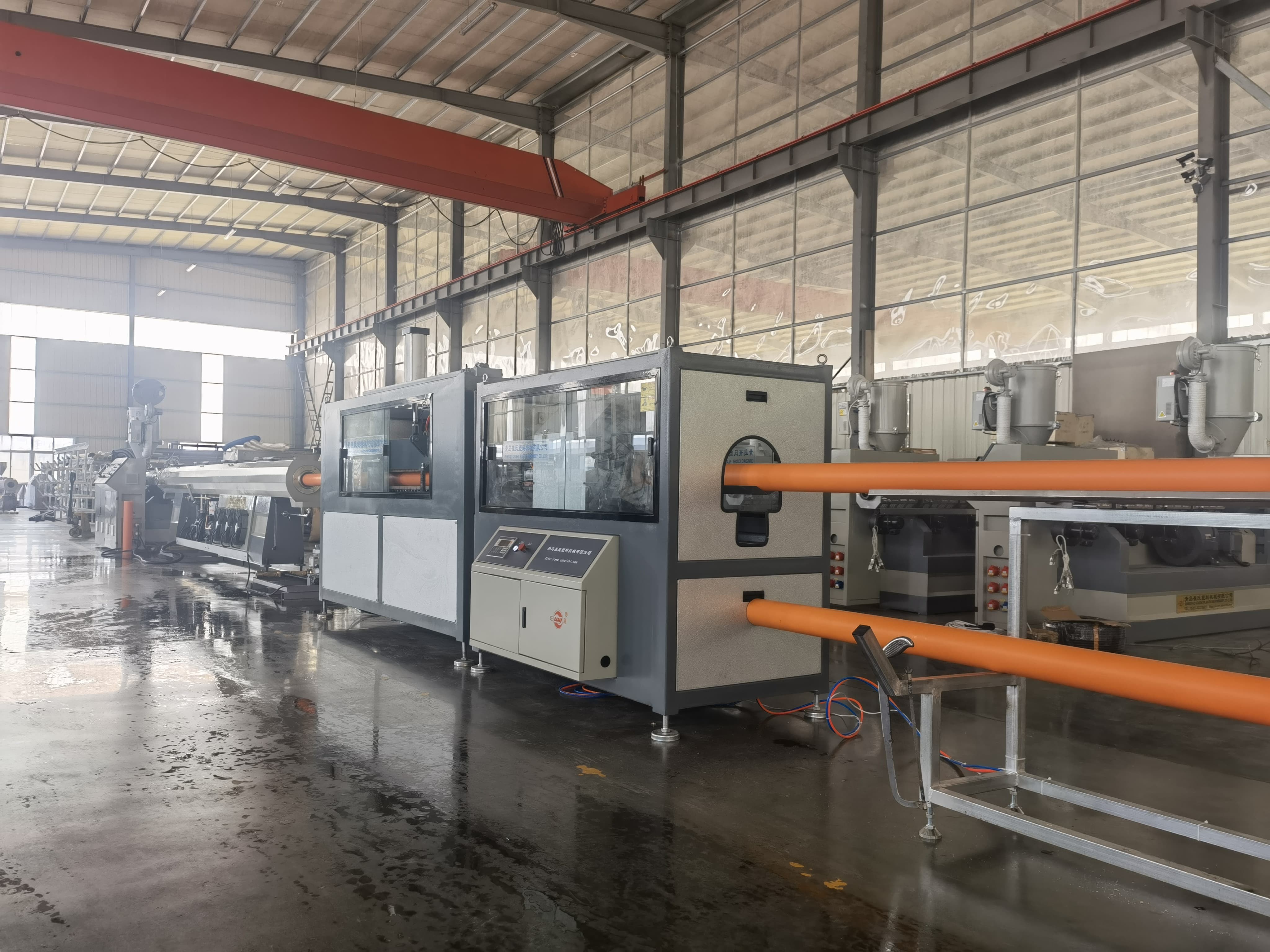 PPR PVC PE HDPE MPP Pert Water Pipe Cable Conduit Plastic Tube Extrusion Production Making Machine Line