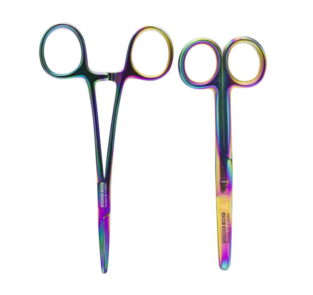 Durable Stainless Steel Barber Scissors / Surgical Medical Instrument Titanium PVD Coating Machine