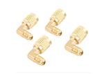Refrigerant Retrofit Brass Quick Coupler Adapter 1/4" Male Flare 5/16" Female