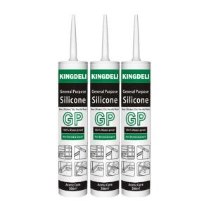 Acid Cure Waterproof Clear Acetic Silicone Sealant For Window