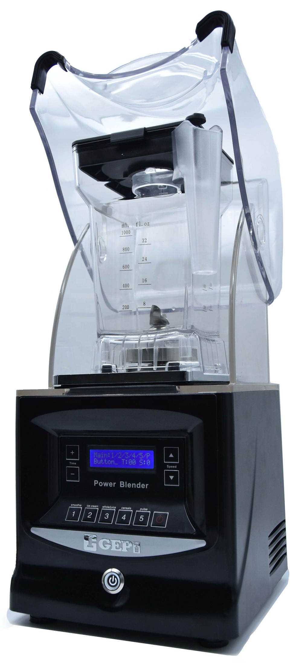 M-16 Heavy Duty Blender Ice Crusher with Optional Milkshake Cup and Mixing Function