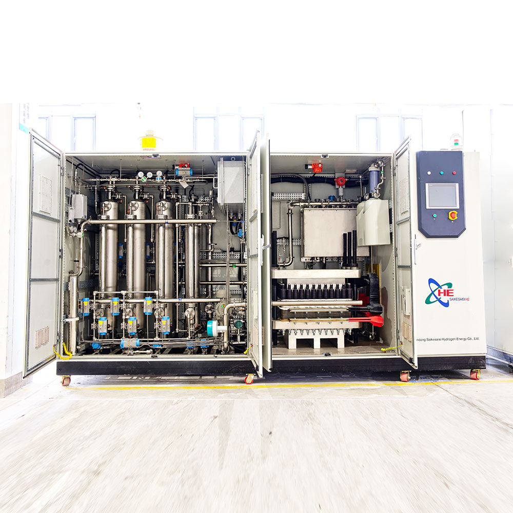 QLSC-H15 15Nm3L/Hour Hydrogenics Pem Electrolyzer With 99.999%-99.9999% Purity