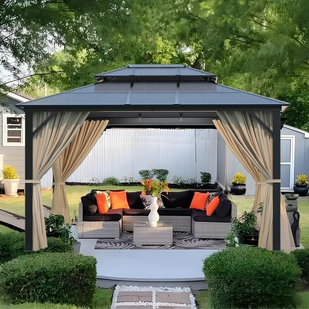 Aluminum Hardtop Gazebos Sustainable Outdoor Structures