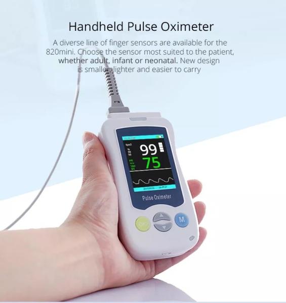 Spo2 Fingertip Pulse Oximeter Adult Children Kid Baby Paediatric Infant Neonatal