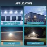 OEM Slim LED Wall Pack Light 30W 40W 60W 80W 120W 3CCT Adjustable IP65