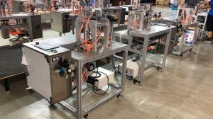China KN95 Fask Mask 3kw Earloop Welding Machine on sale