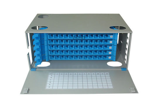Drawer fiber optic patch panel 72 port AR72 fro FTTH GPON CATV Telecommunications