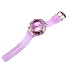 Cyber Celebrity Bracelet 1553 LED Women Watch Transparent Strap Relojes De Mujer
