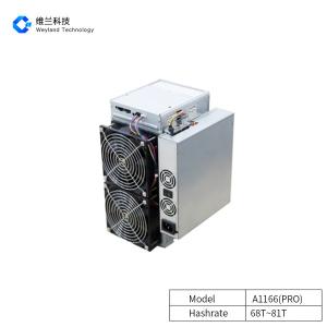 Quality Bitcoin canaan avalon A1166 , Asic Avalonminer A1166Pro 68-81T wholesale