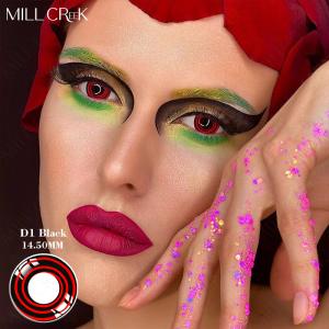 Quality Vampire Scary Halloween Contacts Red Black Pink Purple 14.5mm wholesale
